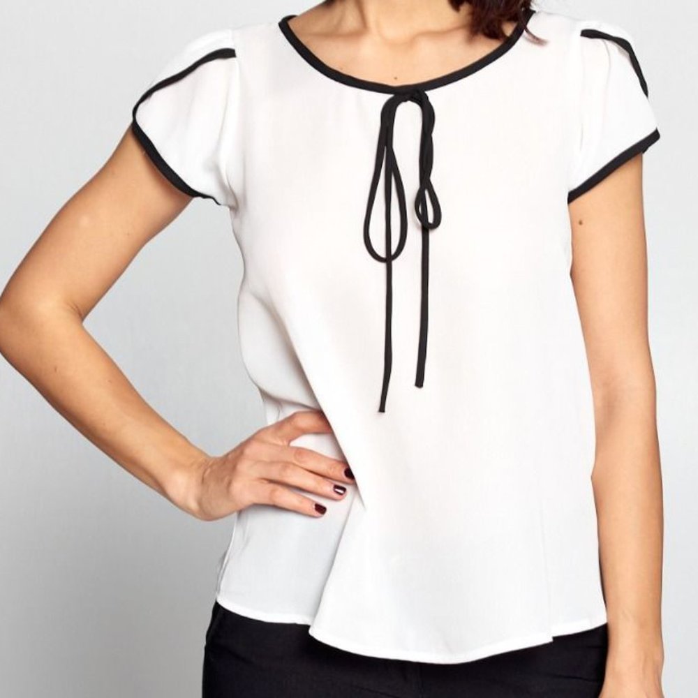 Classy Dressy Top White